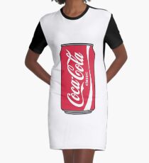 coca cola Graphic T-Shirt Dress