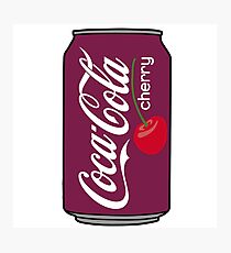 cherry coke Photographic Print