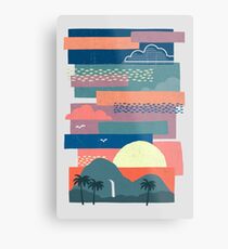 Tropical Skies Metal Print