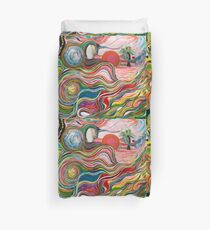 Rainbow Swirl Duvet Cover