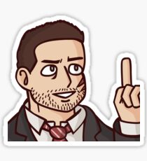 Agent Francis York Morgan Sticker