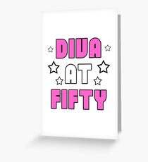 Women's 50th Birthday Greeting Card