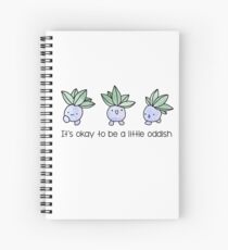 A Little Oddish Spiral Notebook