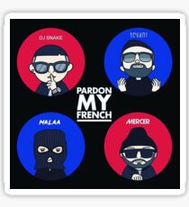 Sorry My French DJ Snake x Tchami x Malaa x Mercer Sticker