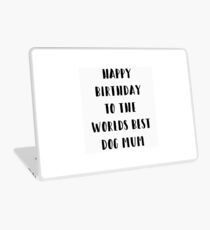 Dog Birthday Card Laptop Skin