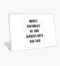 Dog Birthday Card Laptop Skin