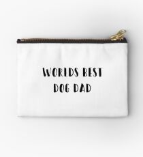 Worlds best dog dada Studio Pouch
