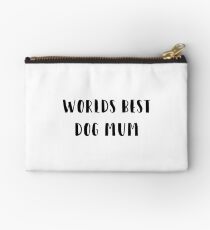 Worlds best dog mum Studio Pouch