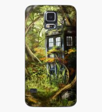 Wooden Tardis Case/Skin for Samsung Galaxy
