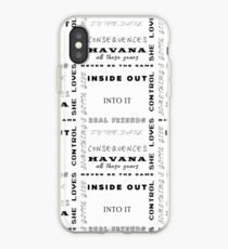 Vinilo o funda para iPhone Títulos de canciones de Camila