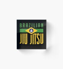 Jujitsu T-Shirts & Gifts Acrylic Block