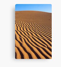 Orange sands. Canvas Print