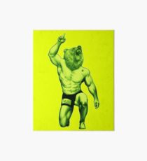 California bear - jiu jitsu , grappling nation Art Board