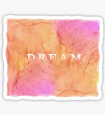 Dream Alcohol Ink Design Sticker