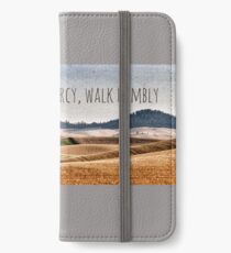 Micah 6:8 Micah 6v8 iPhone Wallet/Case/Skin