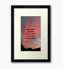 Florence and the machine IV Framed Print