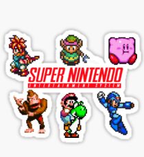 Super Nintendo Sticker