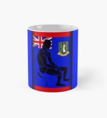 Custom Stencil Man (British Virgin Islands) Mug