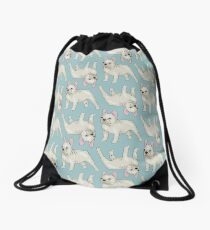 French Bulldog pattern Drawstring Bag