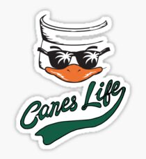 Canes Life Sticker