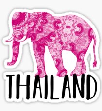 Thailand Trip Souvenir Sticker