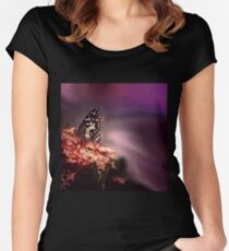 Beauty is the butterfly Women's Fitted Scoop T-Shirt