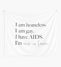 New In Town Wall Tapestry