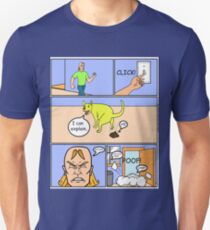 Funny Cute Cartoon Comic Dog Lover T-Shirt Unisex T-Shirt