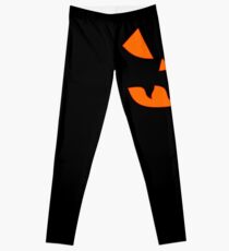 Halloween Kürbisgesicht Leggings