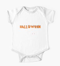 Halloween Booo Geist Kurzärmeliger Einteiler