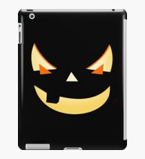 Halloween Kürbis Gesicht iPad-Hülle & Skin