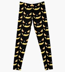 Halloween Kürbis Gesicht Leggings