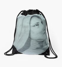 "Grotto Statue" Drawstring Bag