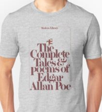 Die vollständigen Geschichten und Gedichte von Edgar Allan Poe Cover Unisex T-Shirt