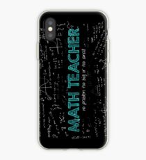 Math Teacher (no problem too big or too small) iPhone Case
