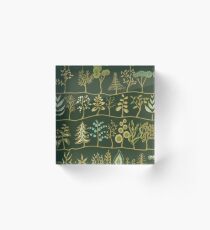 Funky trees Acrylic Block