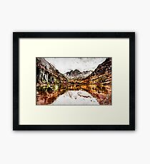 The Wonderful Maroon Bells Framed Print