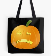 Sad Jack O Lantern Tote Bag