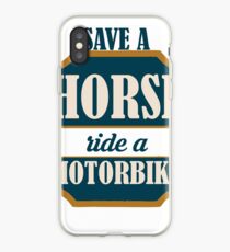 Vinilo o funda para iPhone Motocicleta