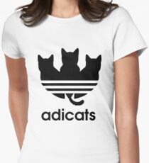 Adicats - Addicted to cats Women's Fitted T-Shirt