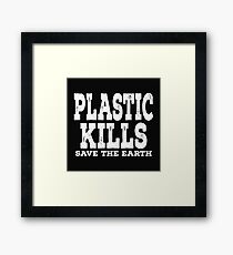 plastic Framed Print