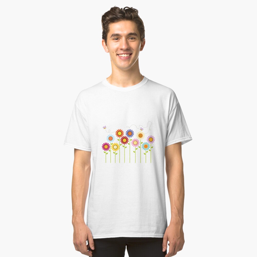 Colorful Garden Classic T-Shirt