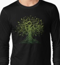 Meditate, Meditation, Spiritual Tree Yoga T-Shirt Long Sleeve T-Shirt