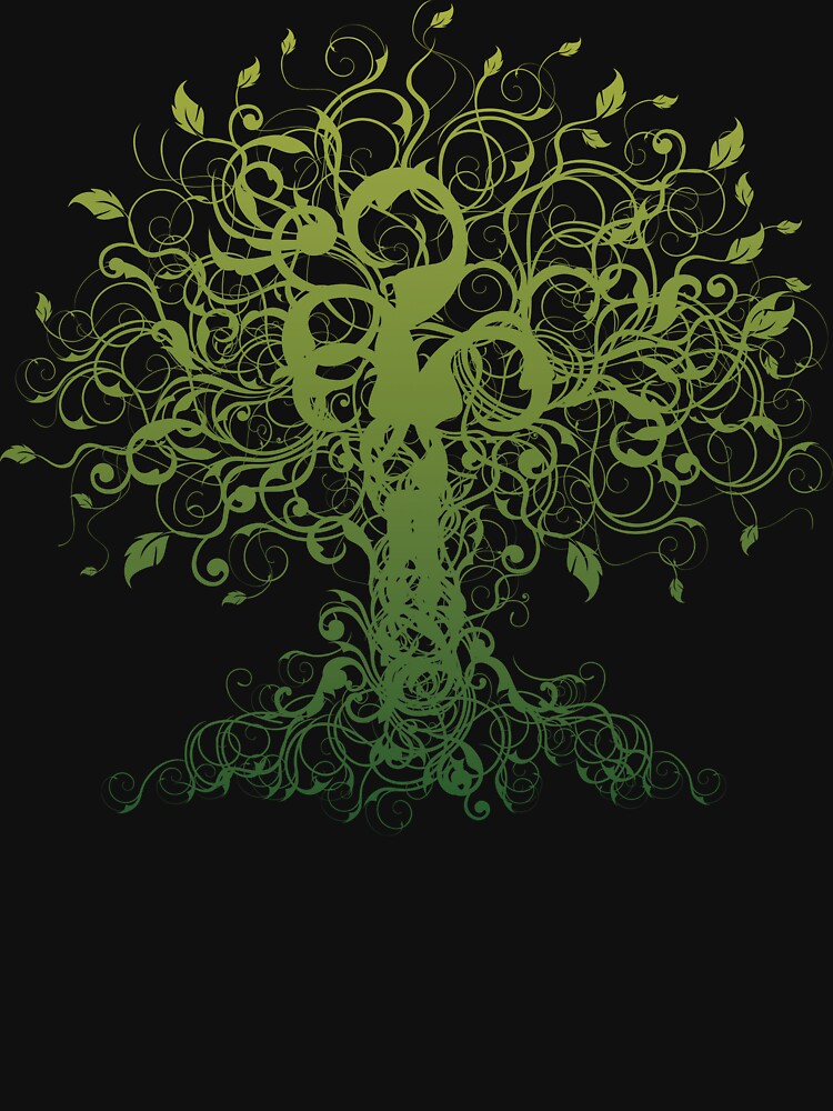 Meditate, Meditation, Spiritual Tree Yoga by T-ShirtsGifts