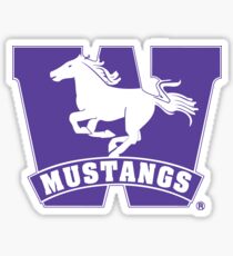 Western Mustangs Sticker