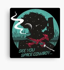 Space Cowboy Canvas Print