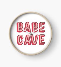 Babe Cave Clock