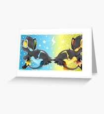 Luxray #405 Greeting Card