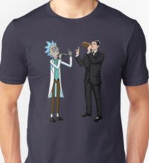 RICK AND ARCHER DRINK WINE Unisex T-Shirt