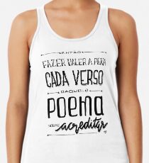 Poema sobre acreditar Women's Tank Top